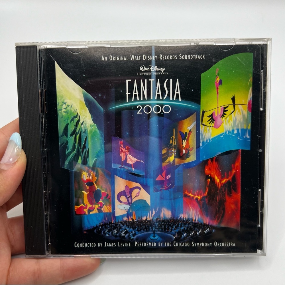 WALT DISNEY FANTASIA 2000 Theme Song Soundtrack Classic Popular Music Vintage CD